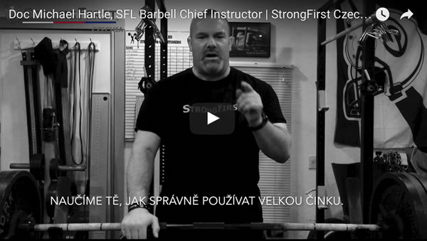 Pozvánka na zářijovou certifikaci StrongFirst SFL Barbell